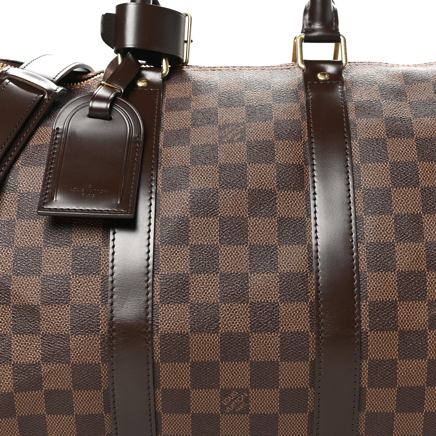 Louis Vuitton Damier Ebene Keepall Bandouliere 45 7 of 11