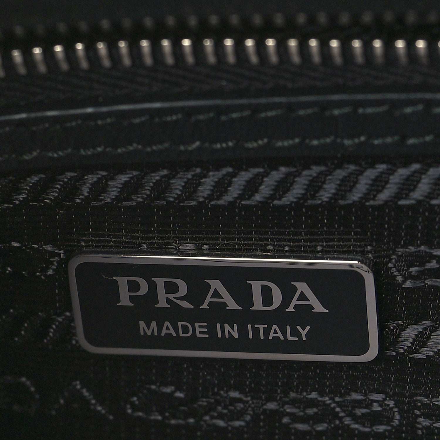Prada Satin Crystal Mini Galleria Double Zip Tote Metal 6 of 9