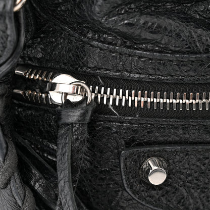 Balenciaga Agneau Classic Silver Hardware City Black 13 of 14