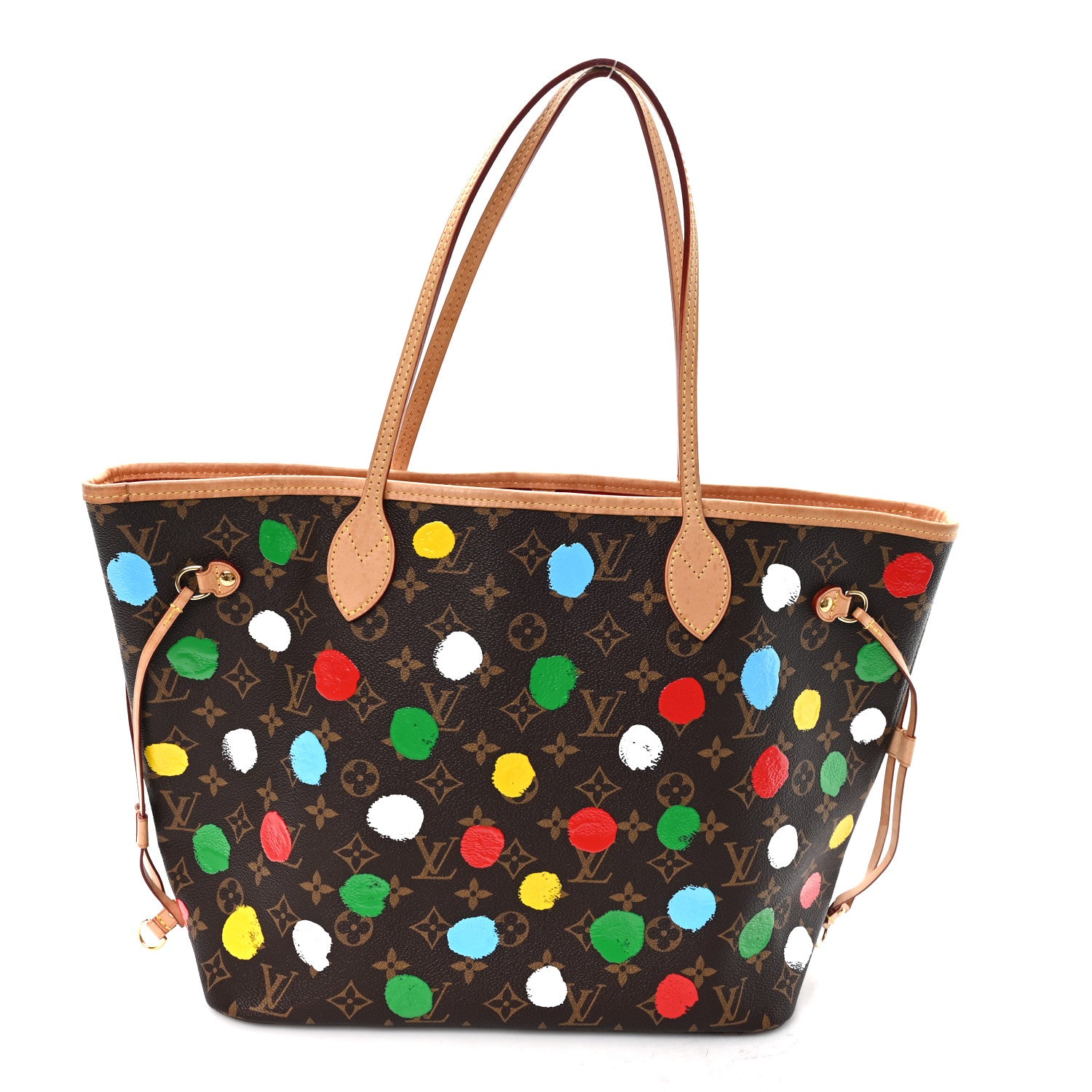 Louis Vuitton LV X YK Monogram Dots Neverfull MM 1 of 10