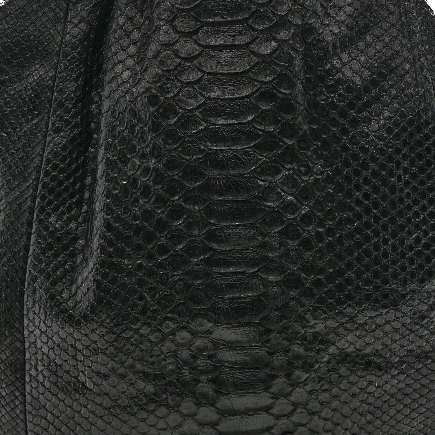 Chanel Snakeskin Rock and Chain Hobo Black 8 of 12