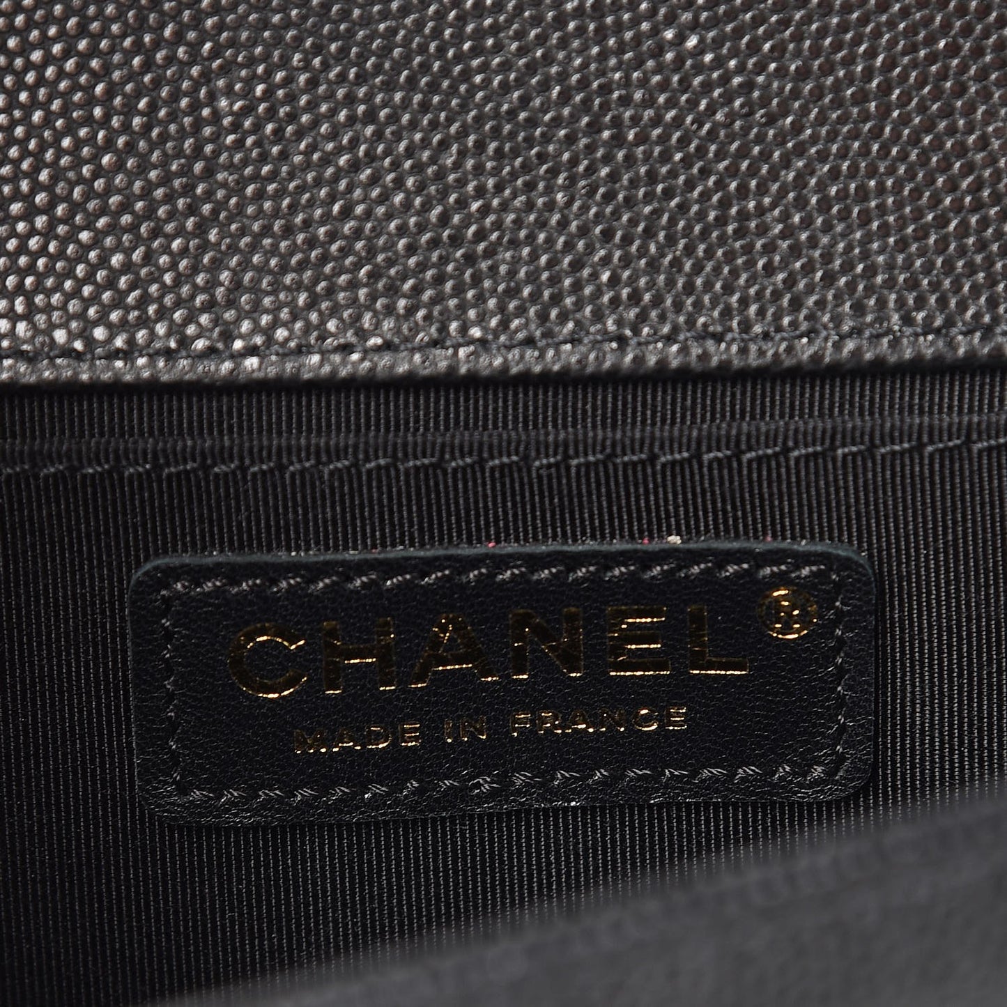 Caviar Quilted Medium Boy Flap Black