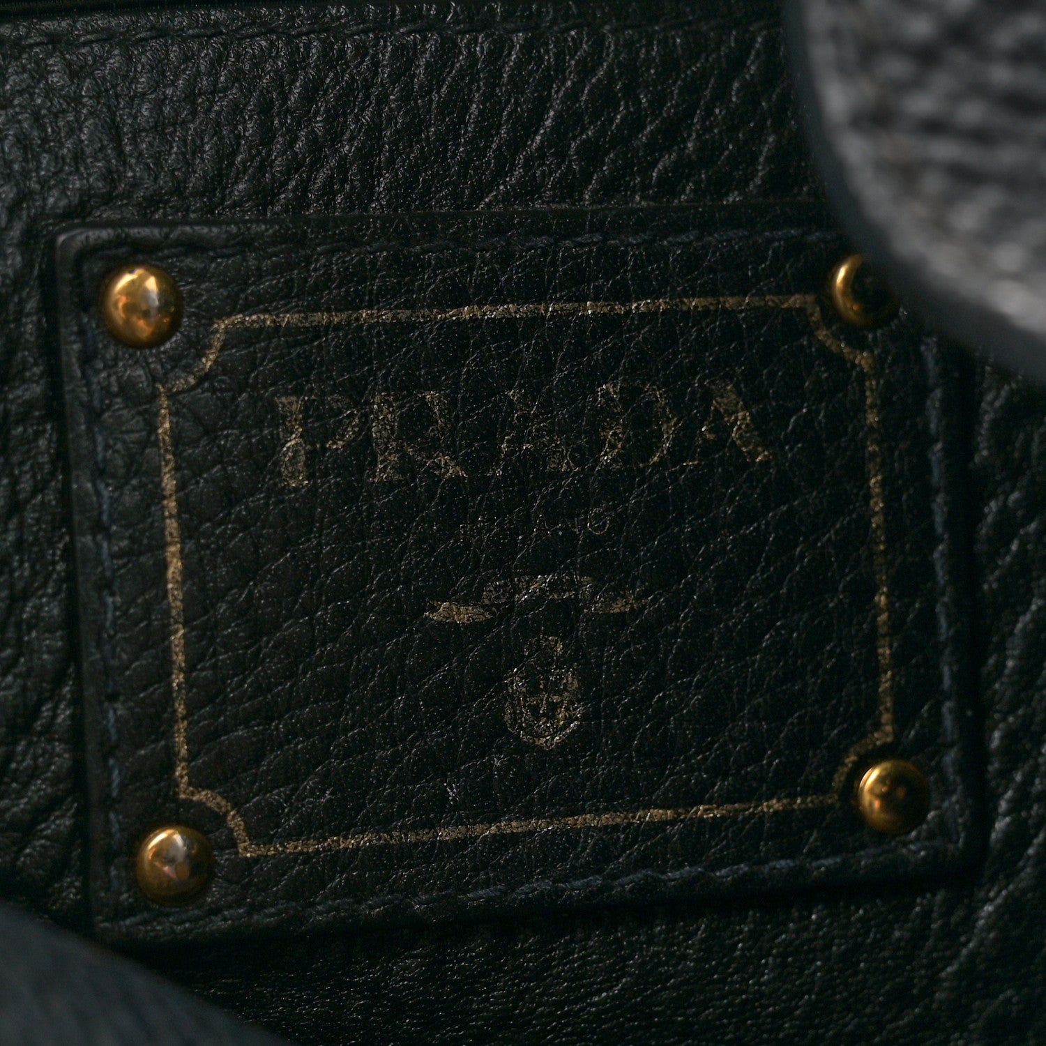 Prada Vitello Daino Hobo Black 6 of 13
