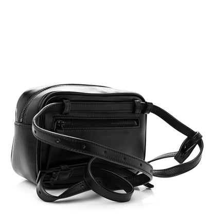 Saint Laurent Calfskin Matelasse Monogram Lou Belt Bag Black 3 of 11