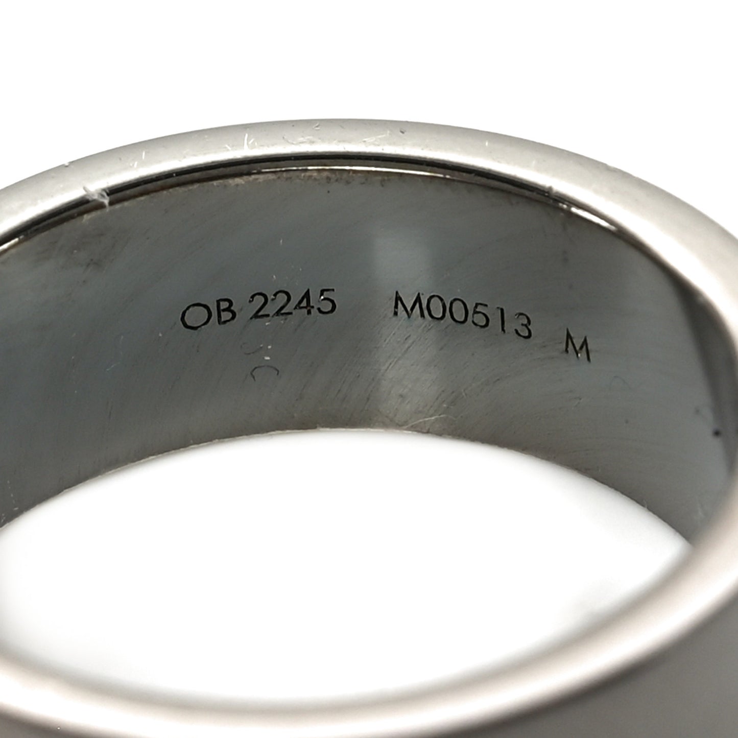 Metal LV Instinct Set of 2 Rings M 63 10.25 Silver Gold