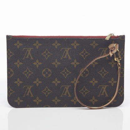 Louis Vuitton Monogram Neverfull MM GM Pochette Cherry 3 of 9