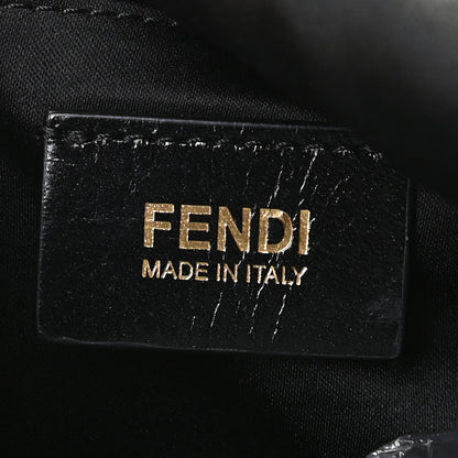 Fendi Vitello Savana Big Mama Baguette Black Tartaruga Natural 9 of 10