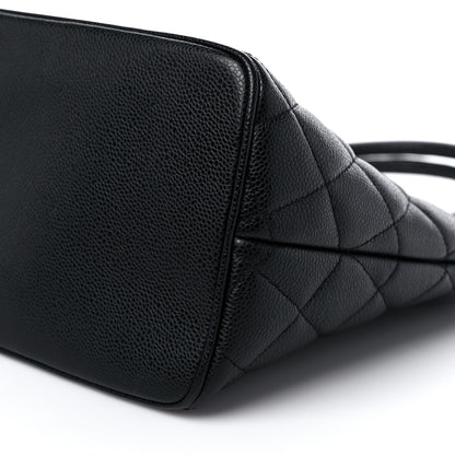 Chanel Caviar Quilted Medallion Tote Black 9 of 14