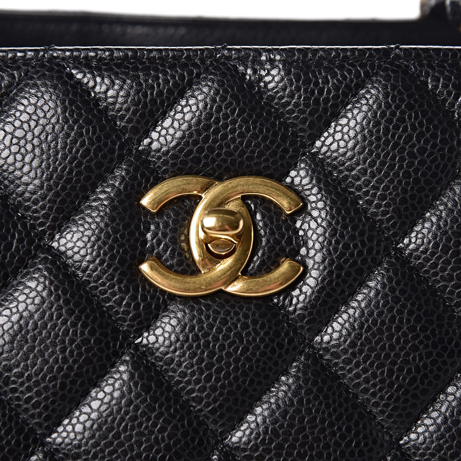 Chanel Caviar Quilted Large Classic Shopping Tote Black 13 of 13