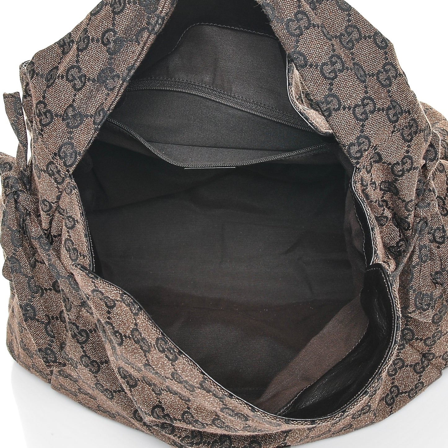 Monogram Medium Hysteria Tote Brown