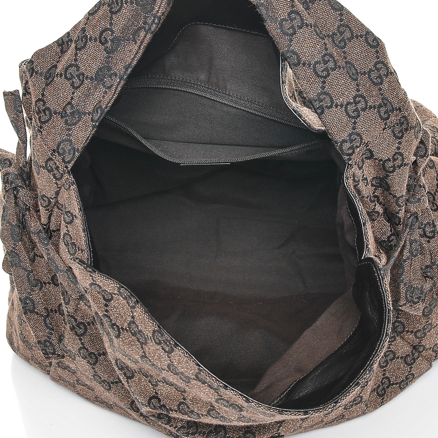 Gucci Monogram Medium Hysteria Tote Brown 6 of 6