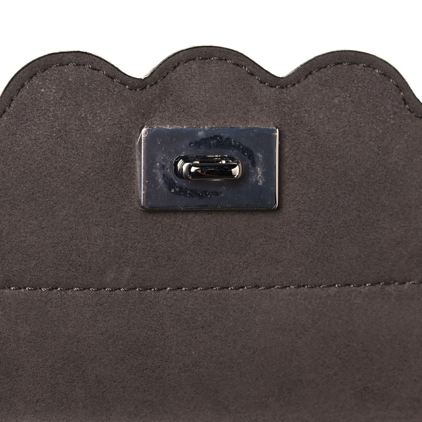 Vitello Century Pearl Bi-Color Scalloped Mini Back to School Backpack Amarone Black Cherry