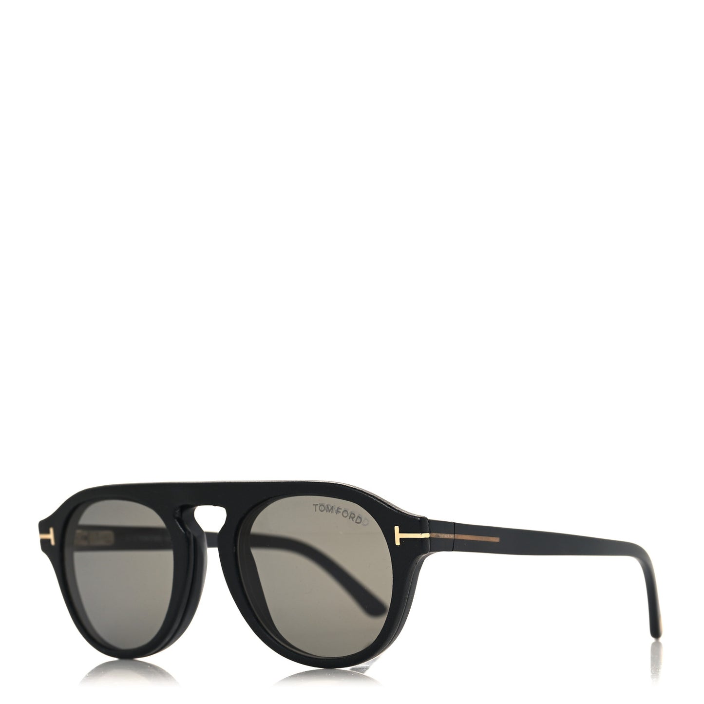 Clip On Aviator Sunglasses TF5533-B Black