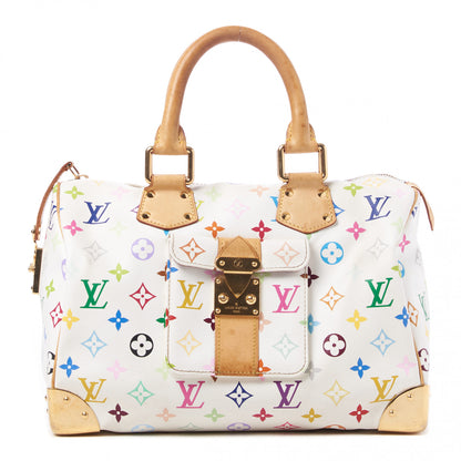 Louis Vuitton Monogram Multicolor Speedy 30 White 1 of 11
