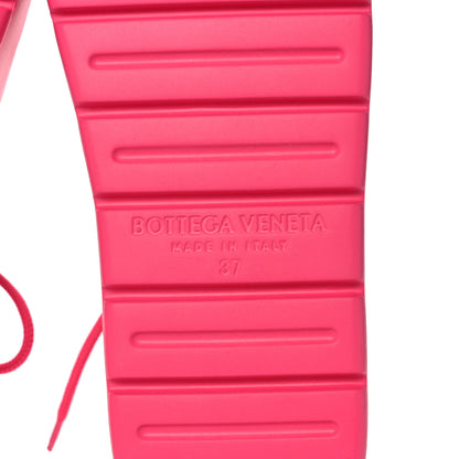 Bottega Veneta Rubber Jelly Sandals 37 Cranberry 6 of 8