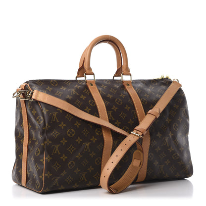 Louis Vuitton Monogram Keepall Bandouliere 45 2 of 13