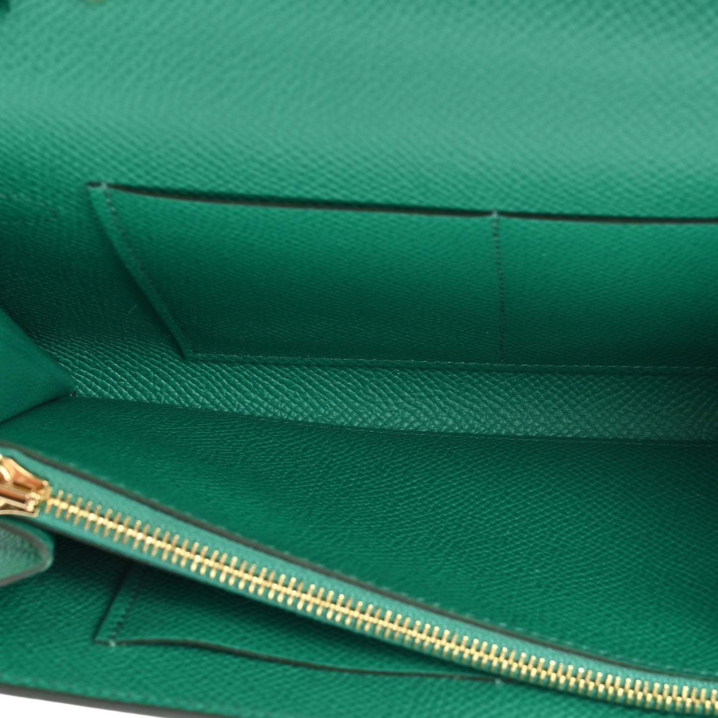 Epsom Kelly Wallet To Go Vert Jade