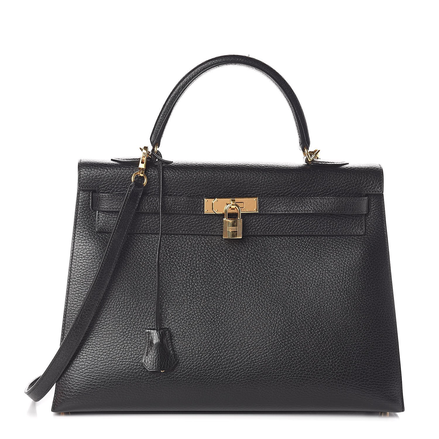 Hermes Ardennes Kelly Sellier 35 Black 1 of 33