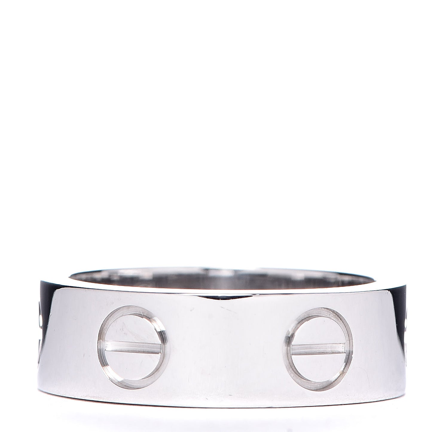 18K White Gold 5.5mm LOVE Ring 47 4