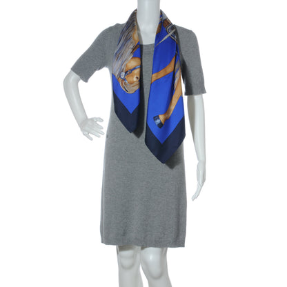 Hermes Silk Mon Petit Cheval Mexicain Scarf 90 3 of 7