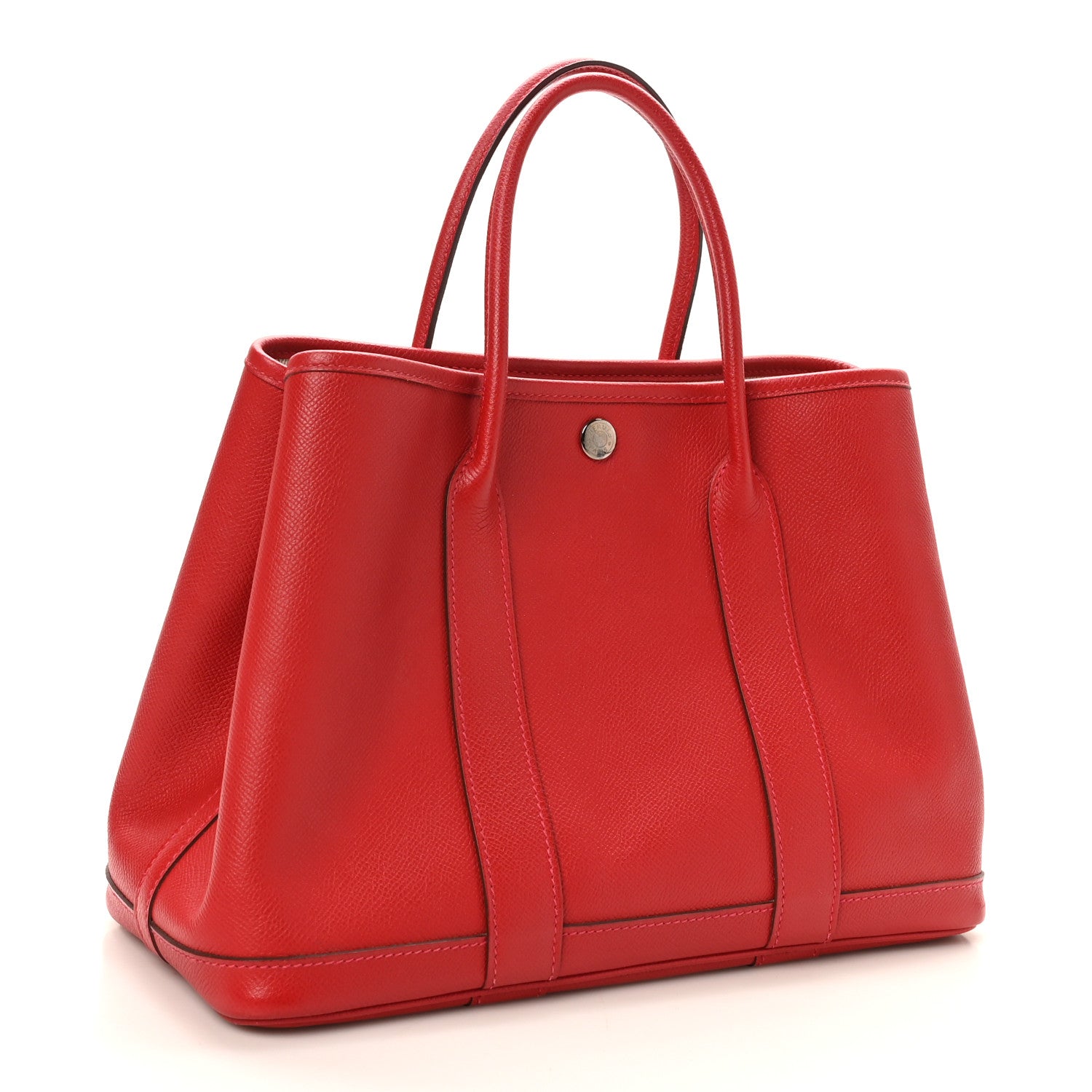 Hermes Epsom Garden Party 30 TPM Rouge Casaque 3 of 10