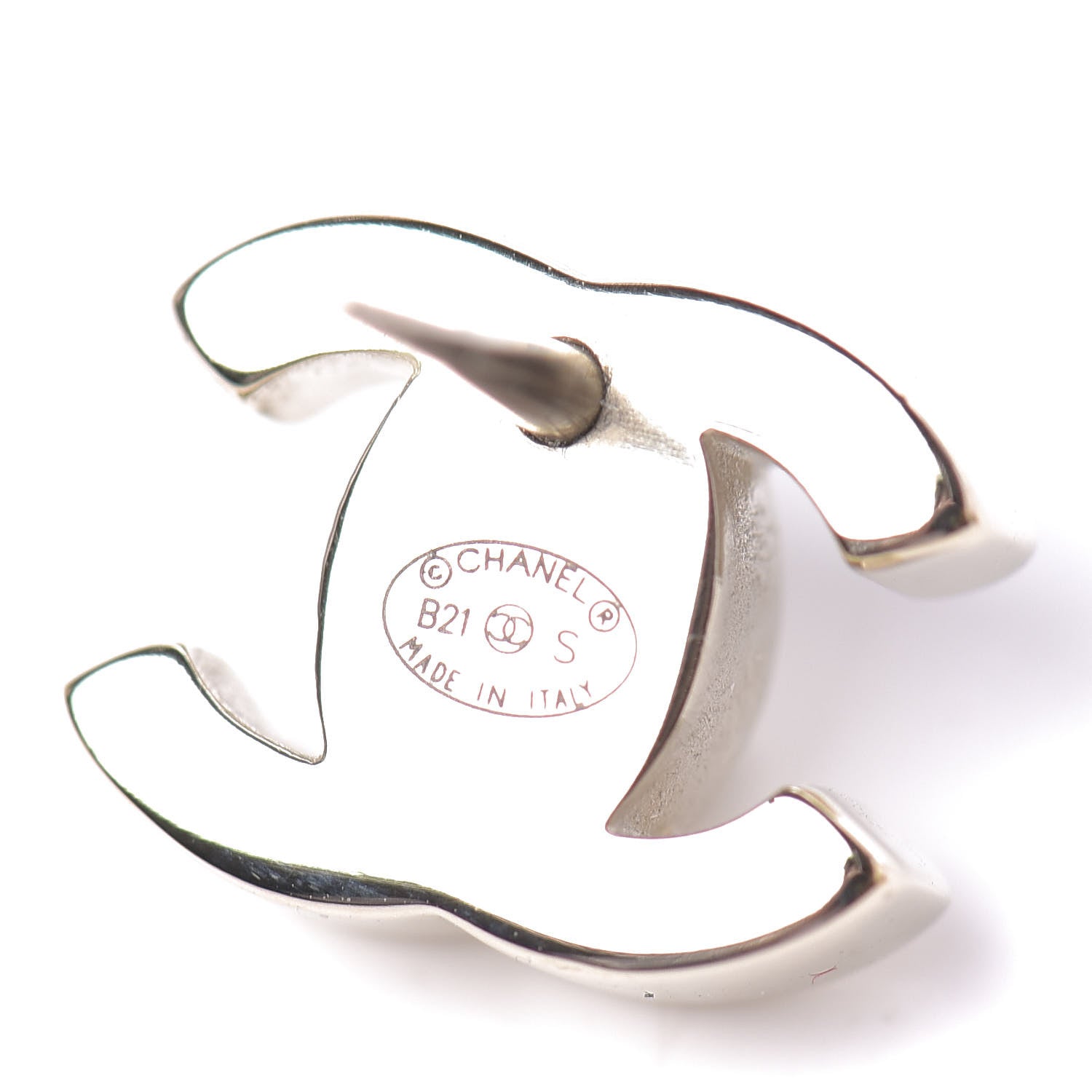 Chanel CC Turnlock Earrings Gold 3 of 4