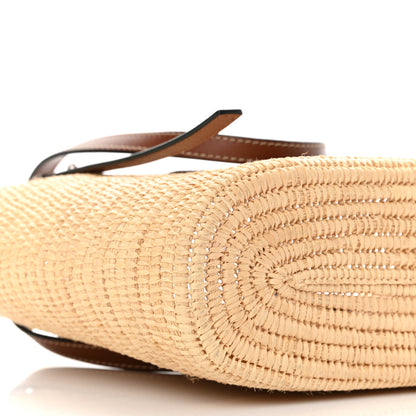 Loewe Raffia Small Square Basket Tote Bag Natural 9 of 15