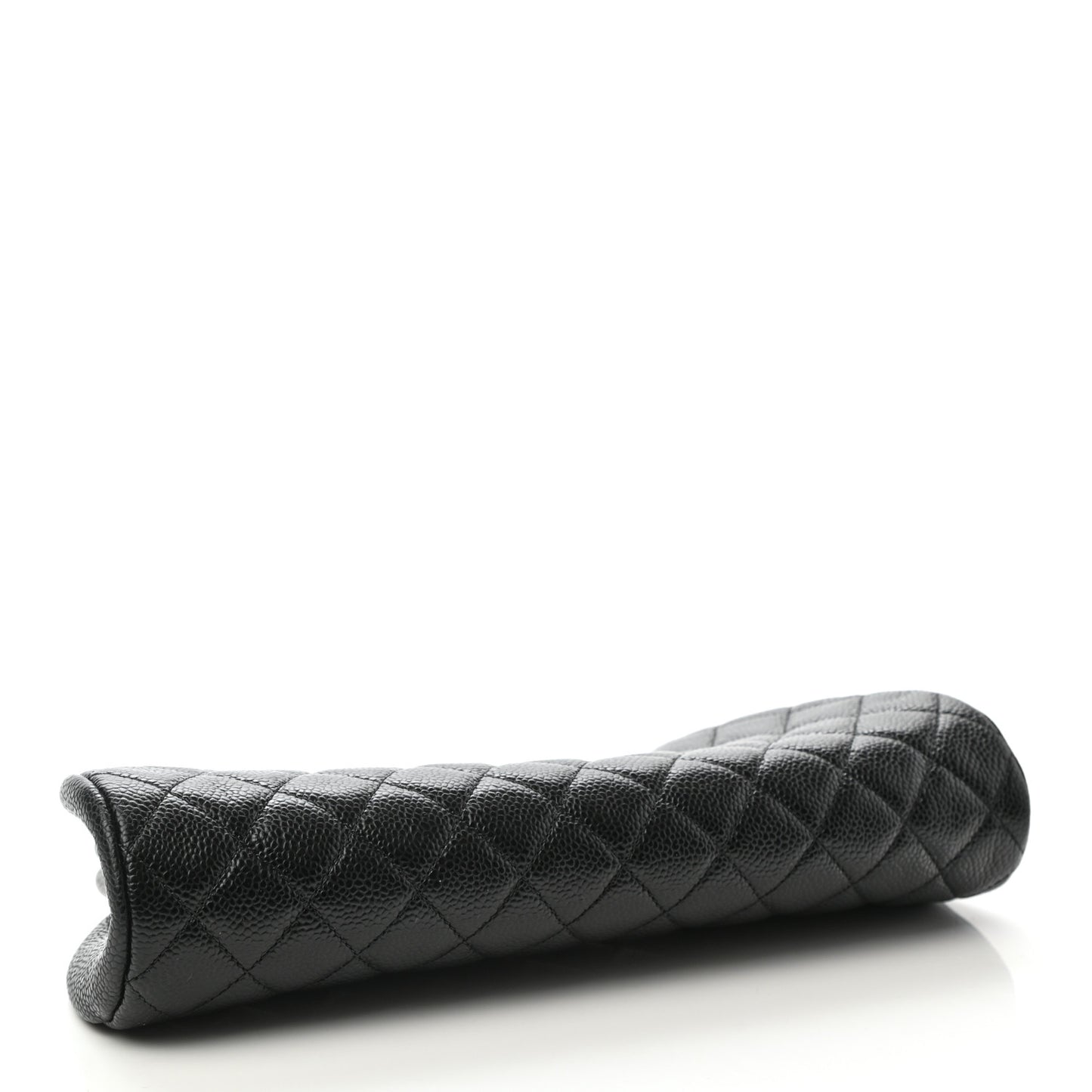Caviar Quilted Timeless Clutch Black