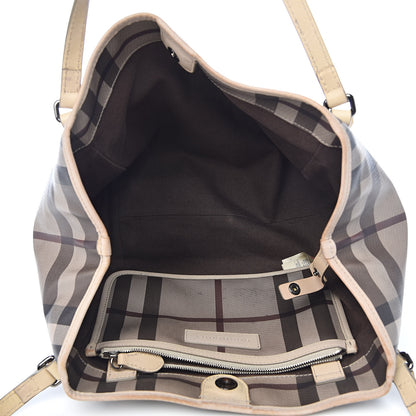 Burberry Smoked Check Small Canterbury Tote Trench 5 of 16