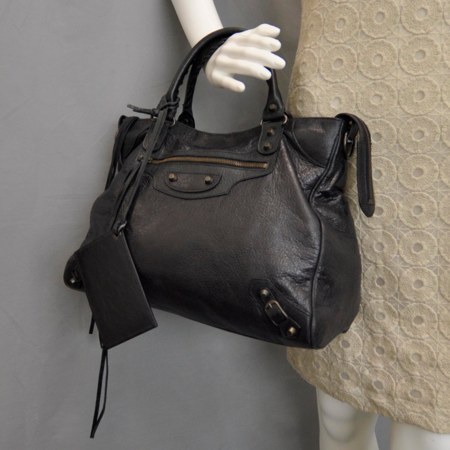 Balenciaga Agneau Velo Black 2 of 9