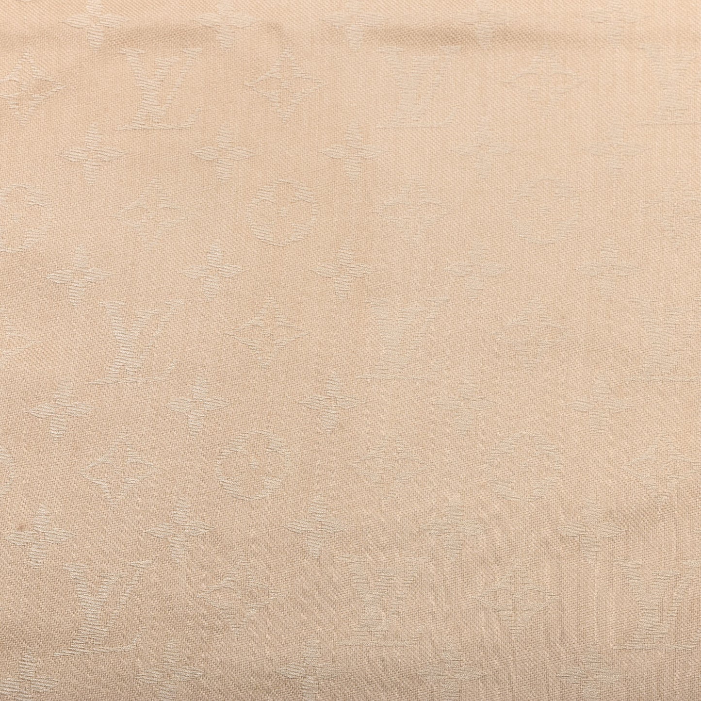 Silk Wool Monogram Shine Shawl Gold
