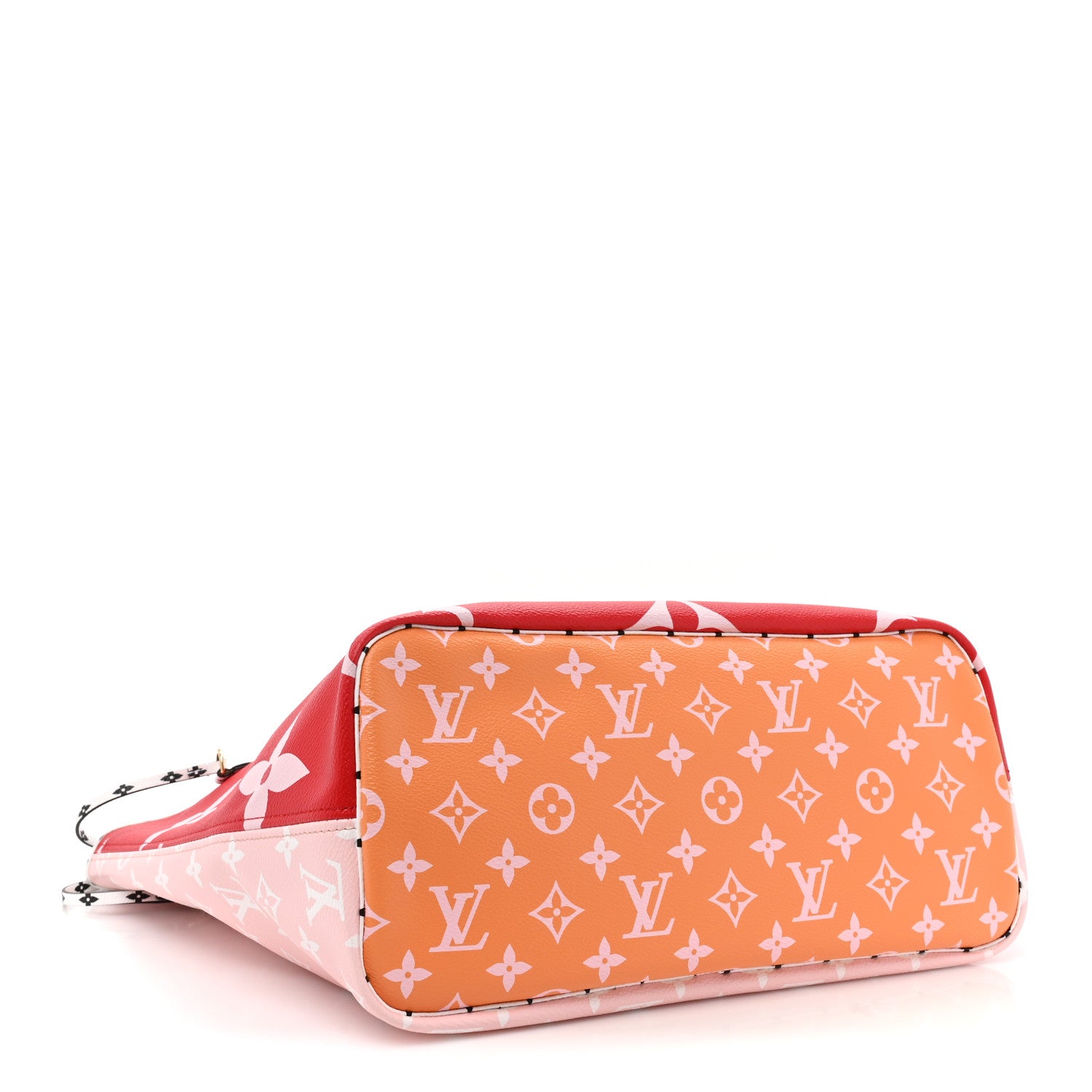 Louis Vuitton Monogram Giant Neverfull MM Rouge 5 of 10