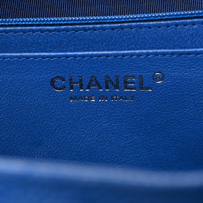 Chanel Caviar Quilted Jumbo Single Flap Dark Blue 6 of 11