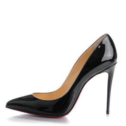 Christian Louboutin Patent Pigalle Follies 100 Pumps 39.5 Black 1 of 7