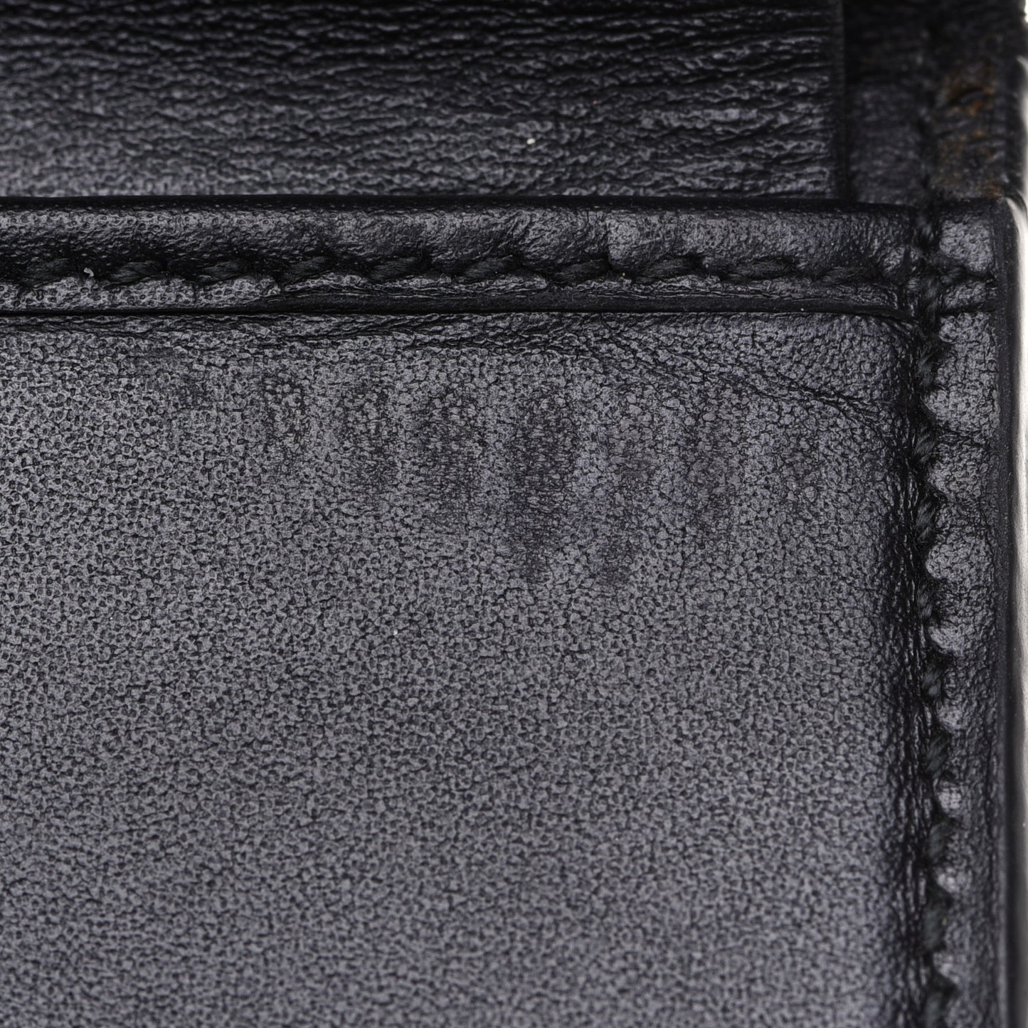 GG Supreme Monogram Fox Nice Bi-Fold Wallet Black Grey