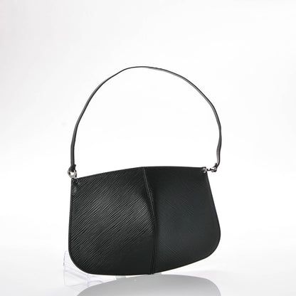 Louis Vuitton Epi Demi Lune Pochette Black 3 of 6