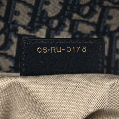 Christian Dior Oblique Saddle Bag Blue 7 of 14