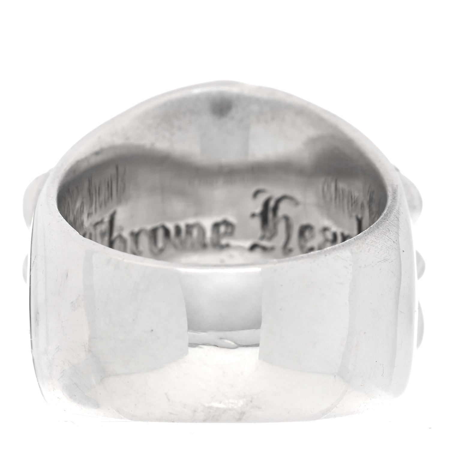 Chrome Hearts Sterling Silver Keeper Ring 57 8 3 of 4