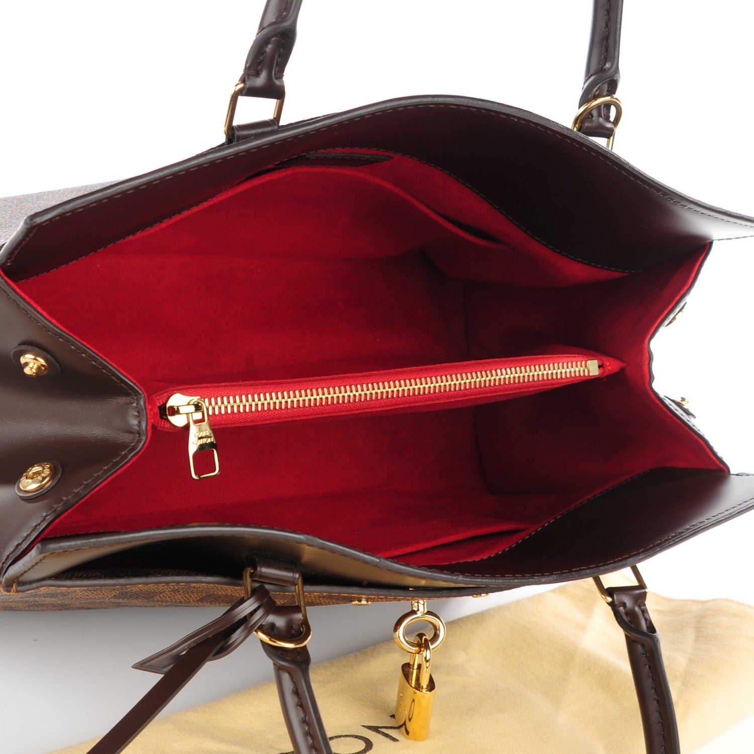 Louis Vuitton Damier Ebene Rivoli MM 5 of 8