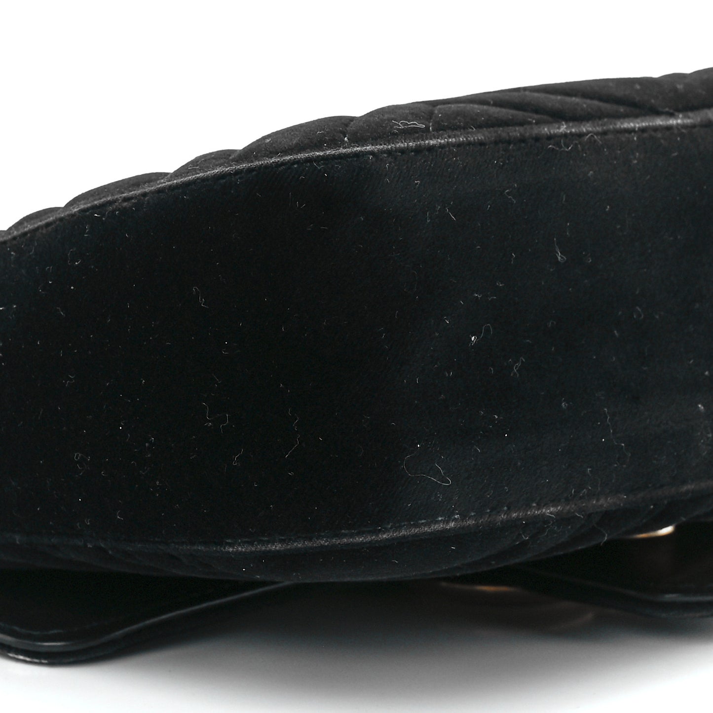 Velvet Matelasse Mini GG Marmont Shoulder Bag Black