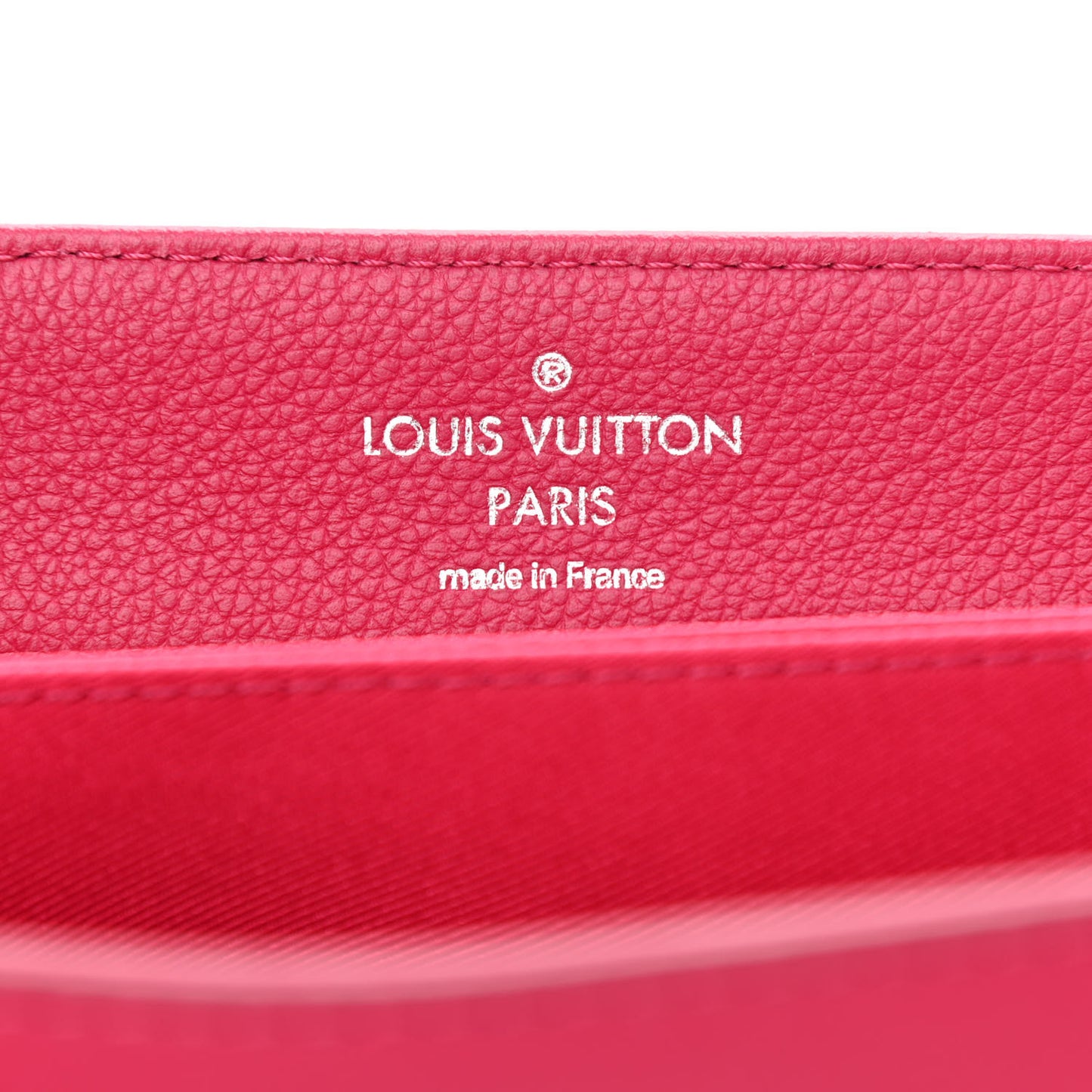 Calfskin Lock Me II Pink Red
