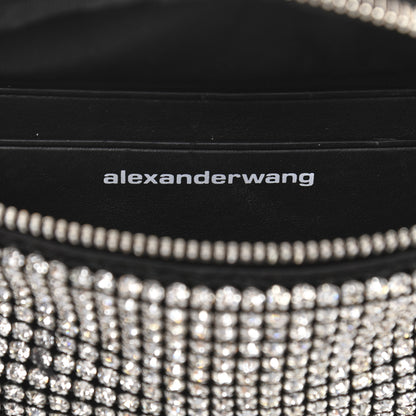 Alexander Wang Rhinestone Mesh Mini Attica Belt Bag Black 7 of 11