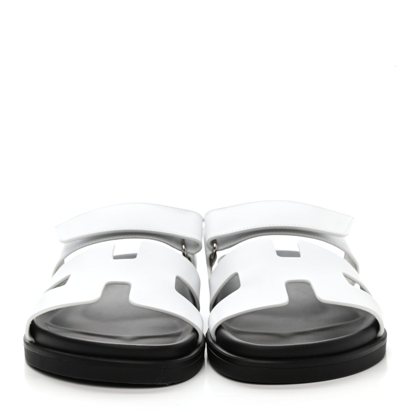 Calfskin Womens Chypre Sandals 37 White