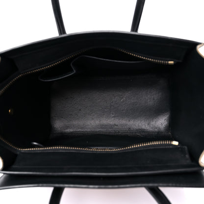 Celine Goatskin Smooth Calfskin Micro Tri-Color Luggage Olive 5 of 15