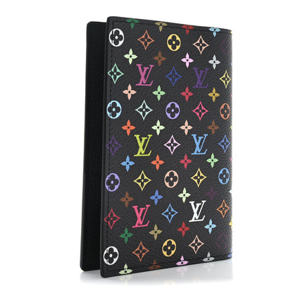 Louis Vuitton LV X TM Monogram Multicolor Passport Cover Black 3 of 7