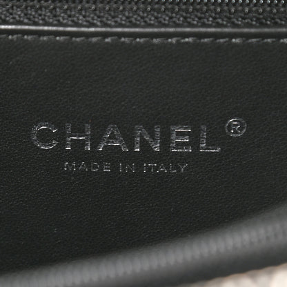 Chanel Lambskin Quilted Medium CC Filigree Vanity Case Black 6 of 10