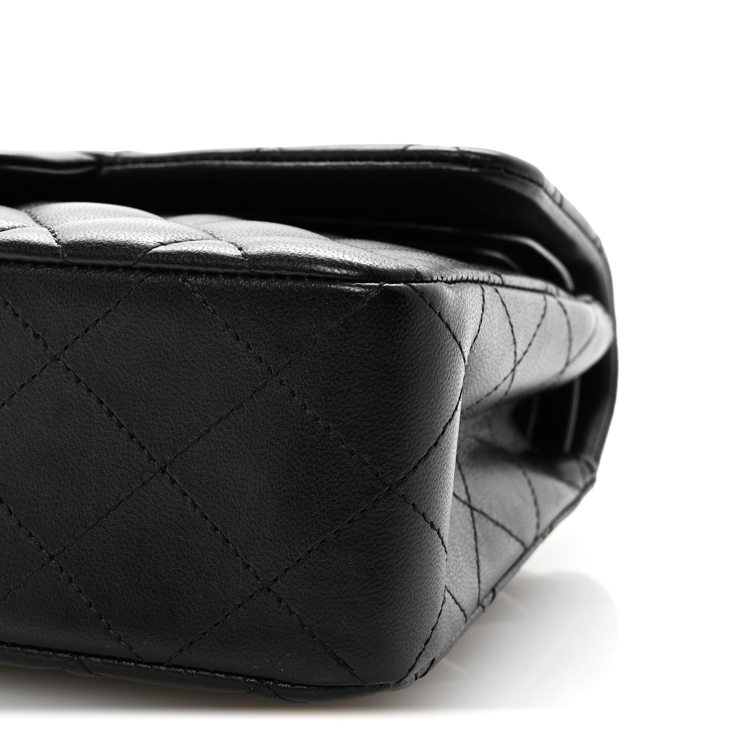 Chanel Lambskin Quilted Small Double Flap Black 10 of 10