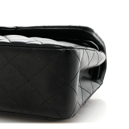 Chanel Lambskin Quilted Small Double Flap Black 10 of 10
