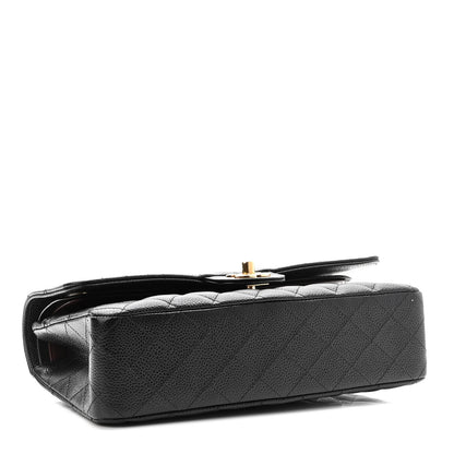 Chanel Caviar Quilted Medium Double Flap Black 4 of 11