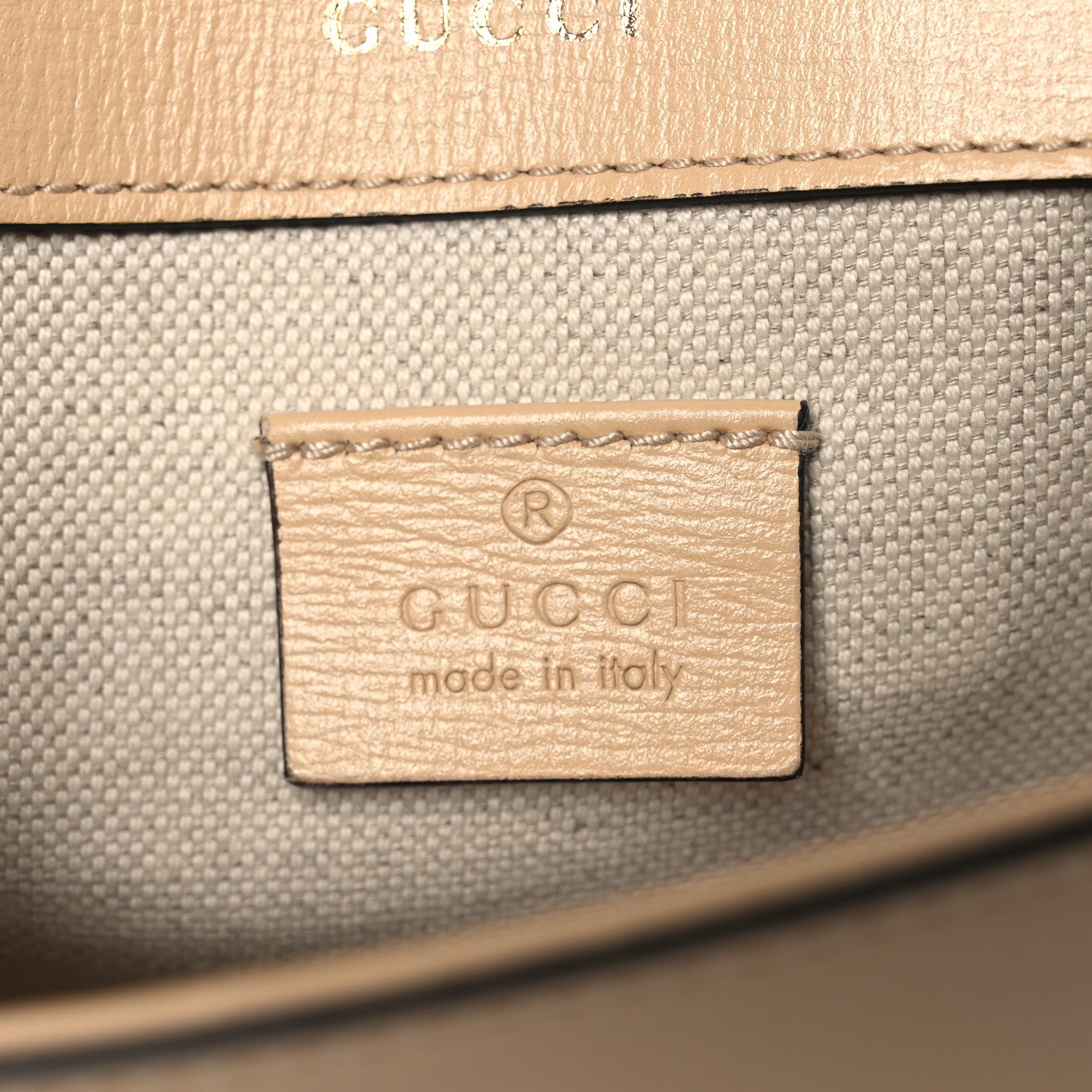 Gucci Azalea Calfskin Web Mini Horsebit 1955 Shoulder Bag Bubble Tea 5 of 13